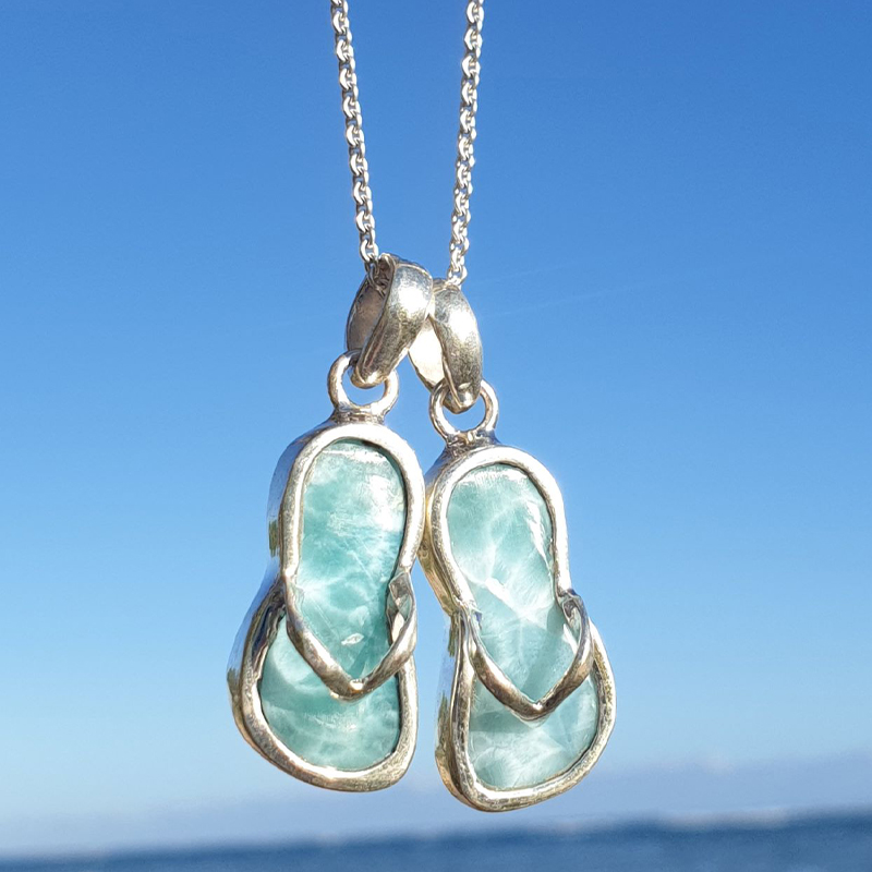 Larimar Flip Flops…nicht nur für den Sommer
