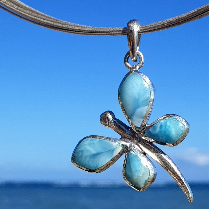 Larimar Libelle groß